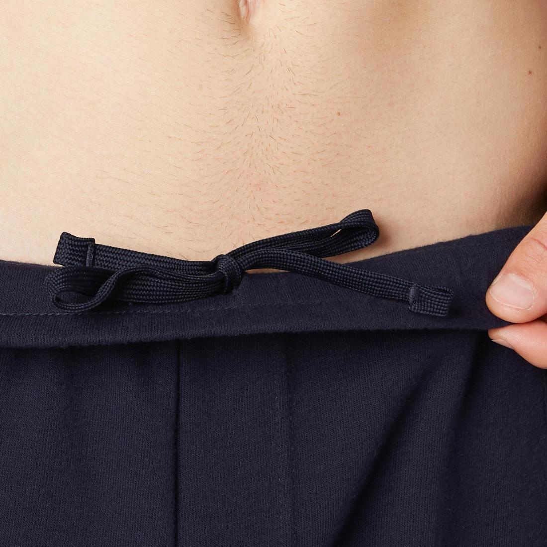 Fitness Jogging Bottoms With Zip Pockets, Blue, No Color, large image number 7