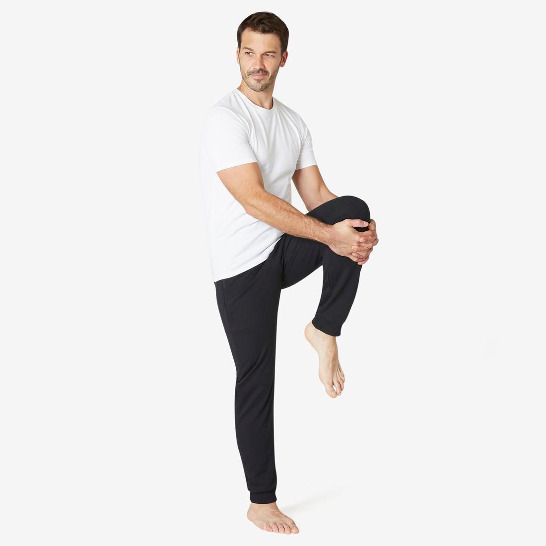 Fitness Jogging Bottoms With Zip Pockets, Blue, No Color, large image number 10
