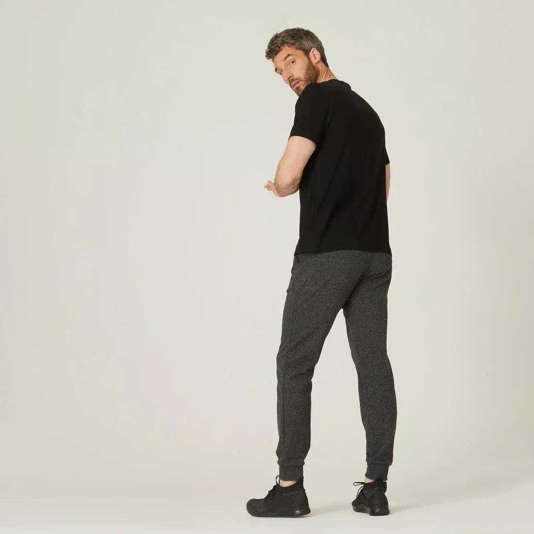Fitness Jogging Bottoms With Zip Pockets, Black, , large image number 8