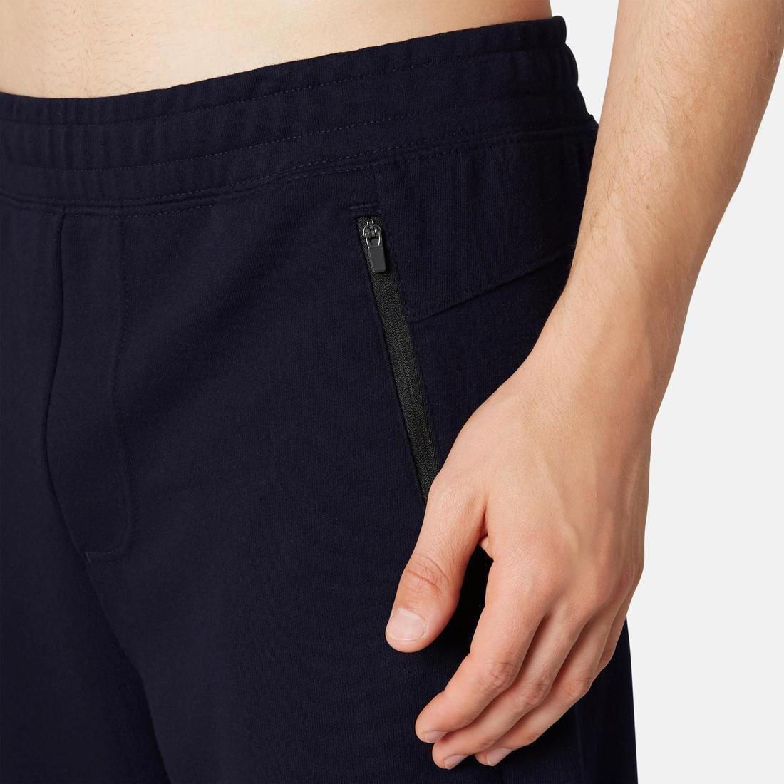 Fitness Jogging Bottoms With Zip Pockets, Black, , large image number 9
