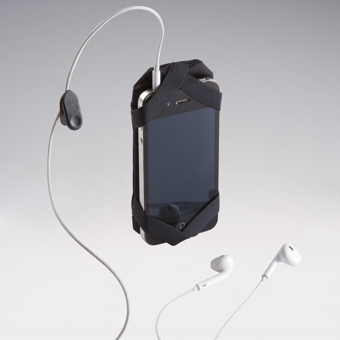 Handheld Phone Running Holder, Black, No Color, large image number 1