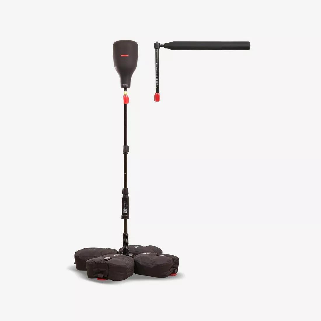 BLACK Adult Adjustable Speed Bag with Reflex Stand, , medium