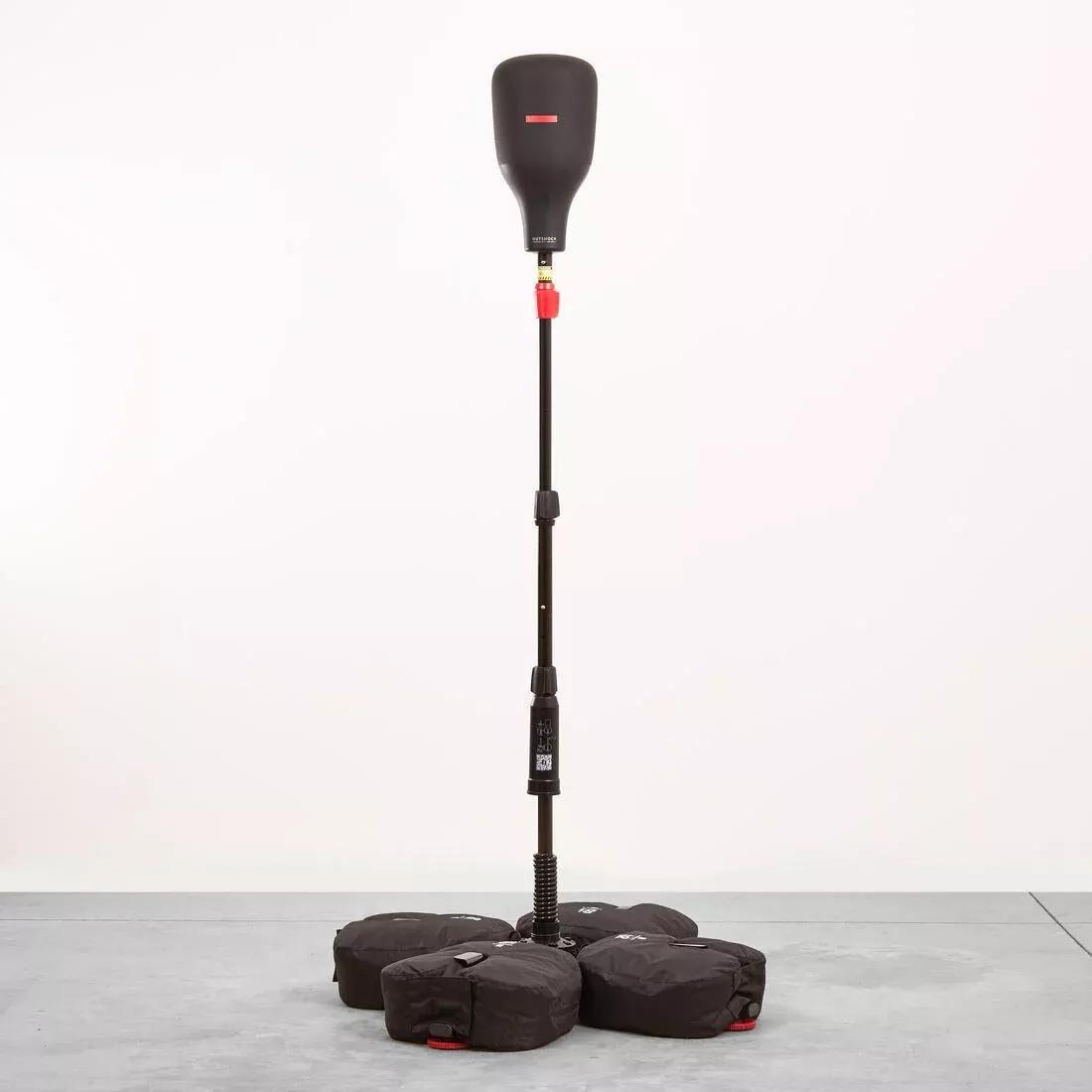 BLACK Adult Adjustable Speed Bag with Reflex Stand, No Color, large image number 1