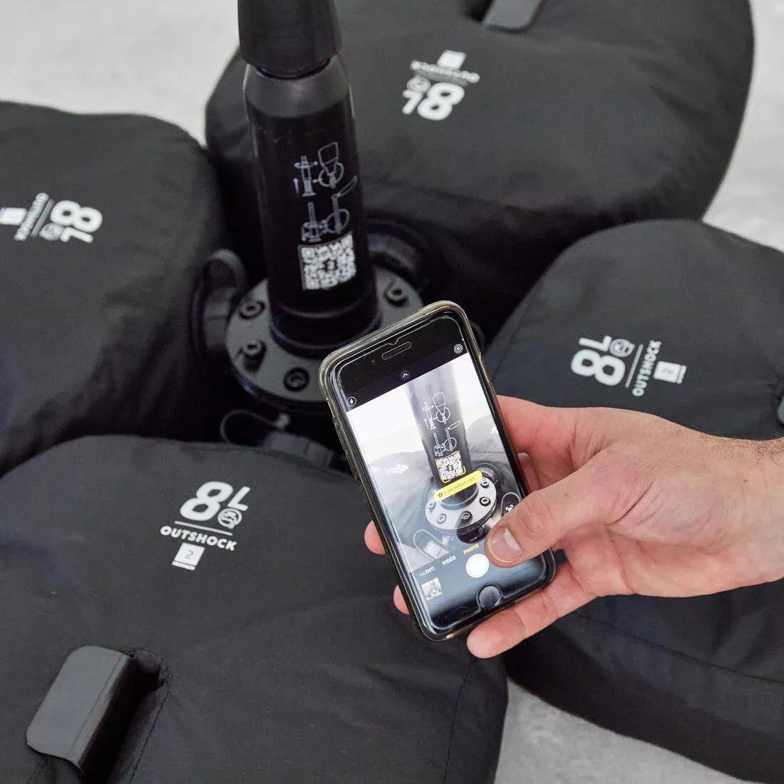 BLACK Adult Adjustable Speed Bag with Reflex Stand, No Color, large image number 5