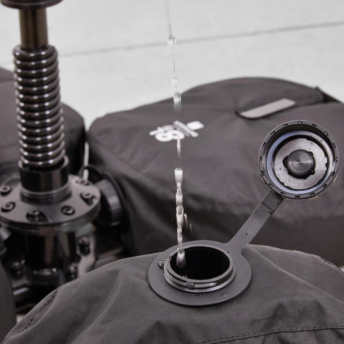 BLACK Adult Adjustable Speed Bag with Reflex Stand, No Color, large image number 6