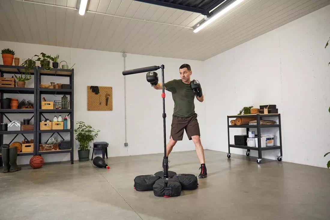 BLACK Adult Adjustable Speed Bag with Reflex Stand, No Color, large image number 12