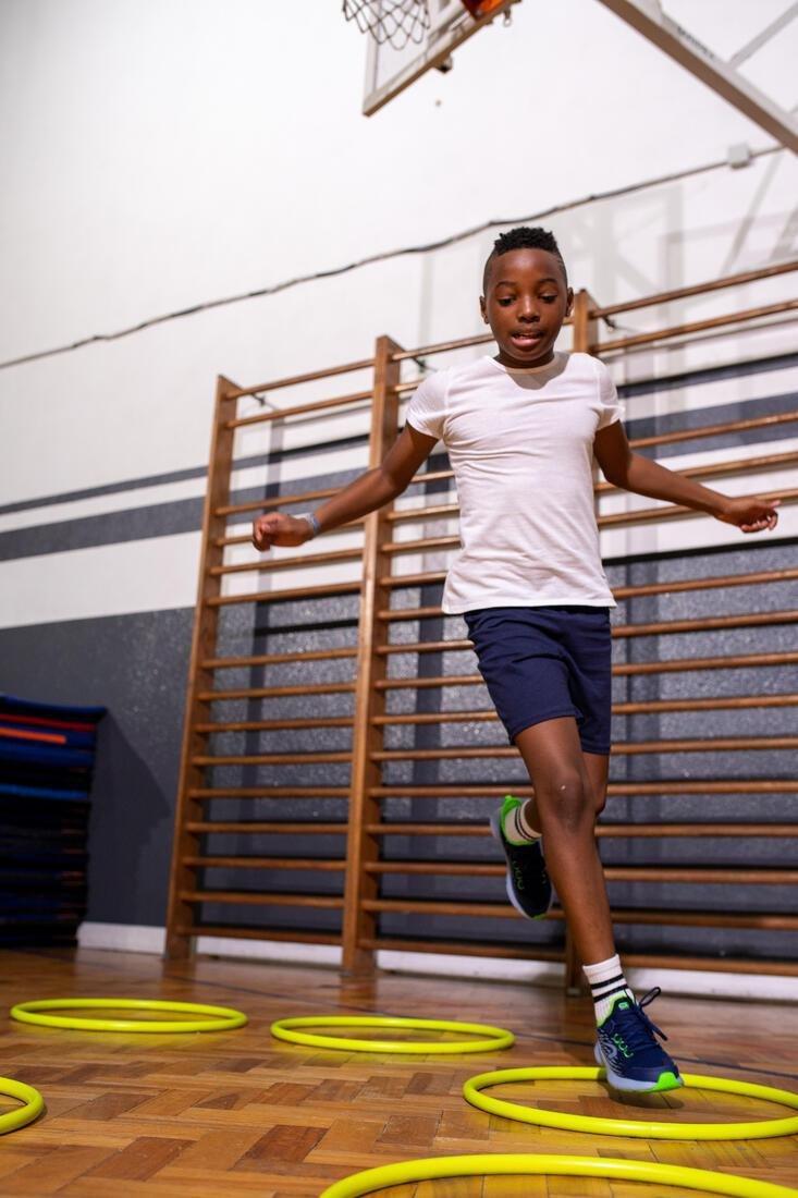 Kids Unisex Basic T-Shirt, Navy, No Color, large image number 12