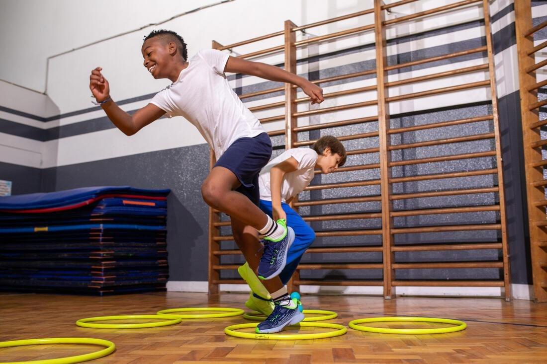 Kids Unisex Basic T-Shirt, Navy, No Color, large image number 14