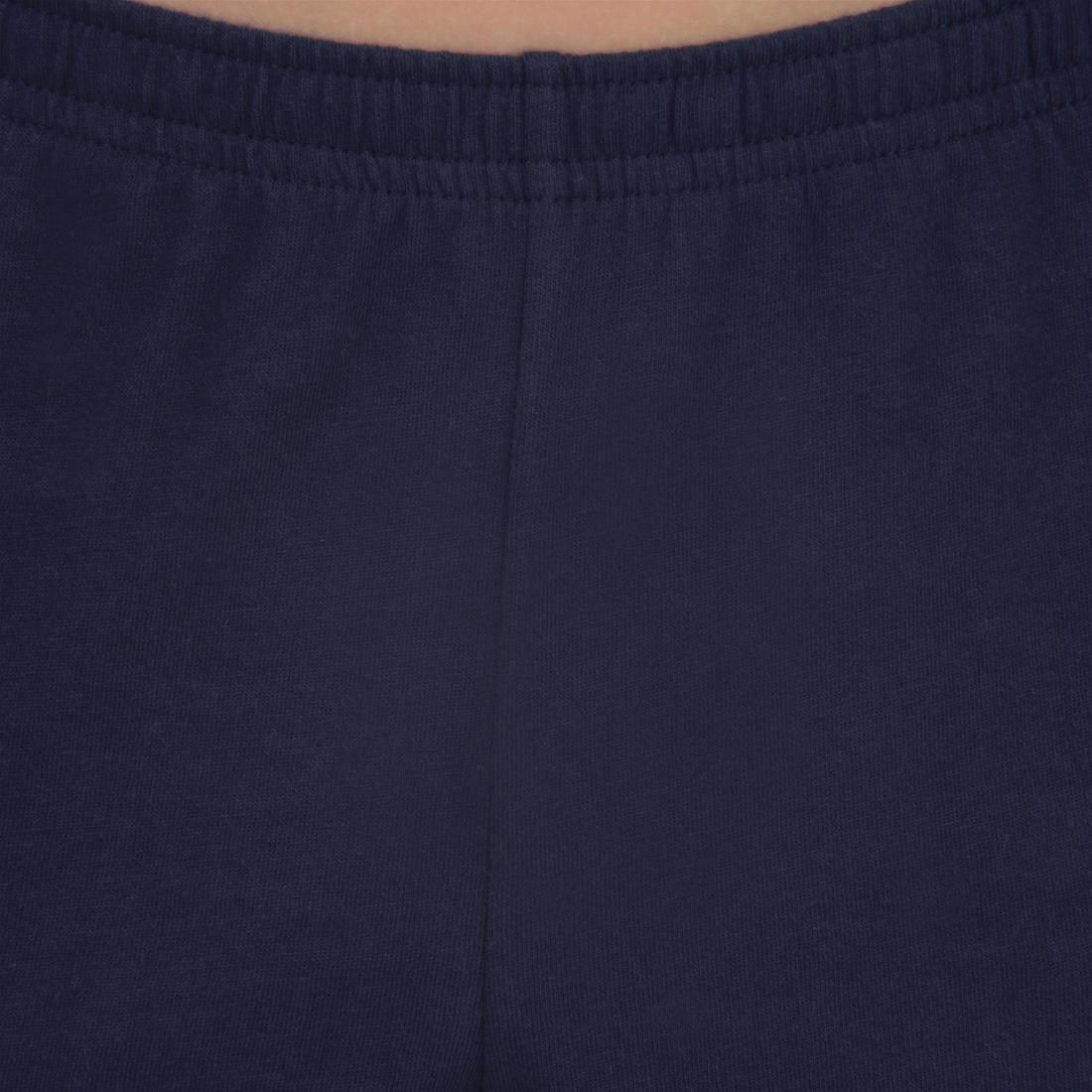 Kids' Basic Cotton Shorts, Navy, , large image number 6