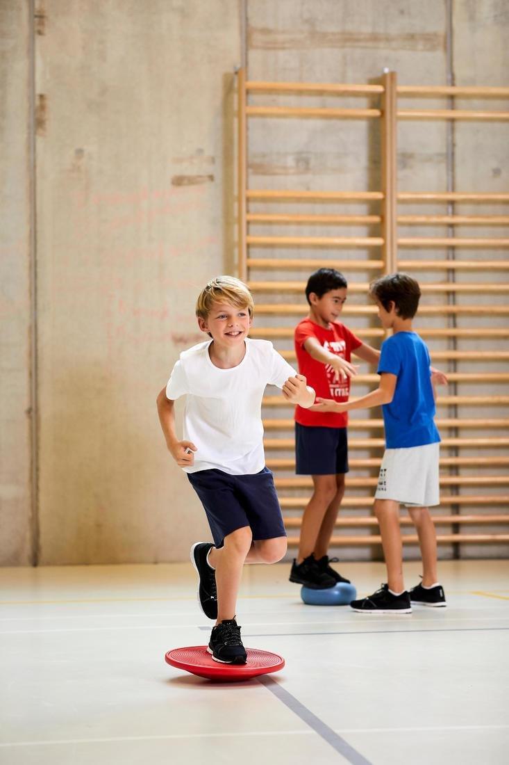 Kids' Basic Cotton Shorts, Navy, No Color, large image number 8