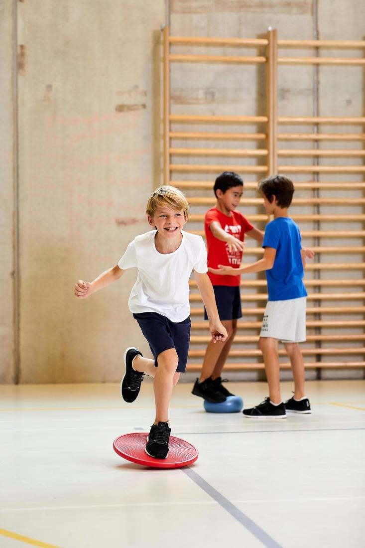 Kids' Basic Cotton Shorts, Navy, No Color, large image number 9