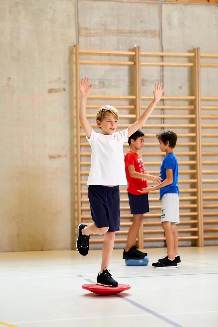 Kids' Basic Cotton Shorts, Navy, No Color, large image number 10