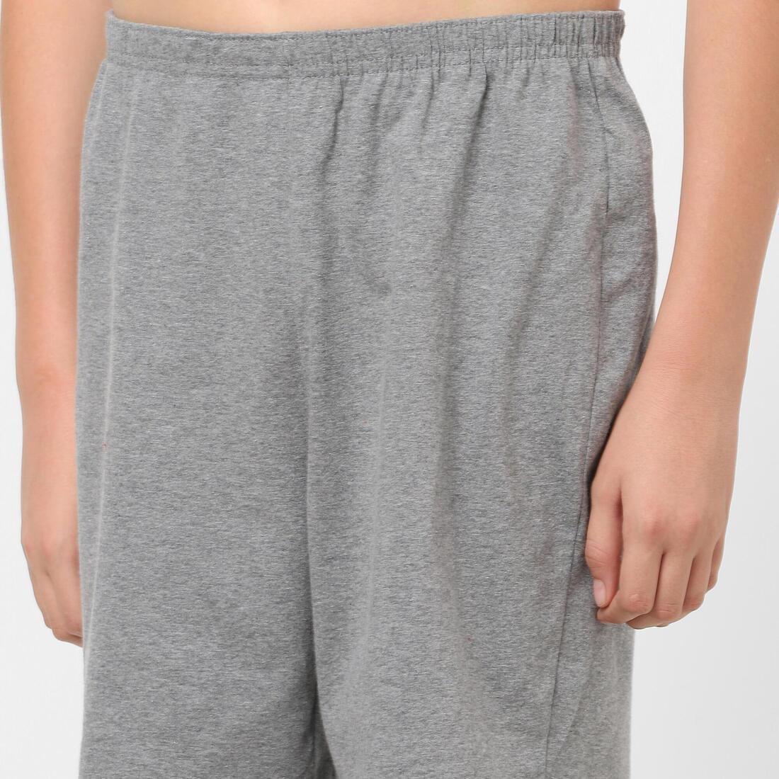 Kids' Basic Cotton Shorts, Navy, , large image number 14