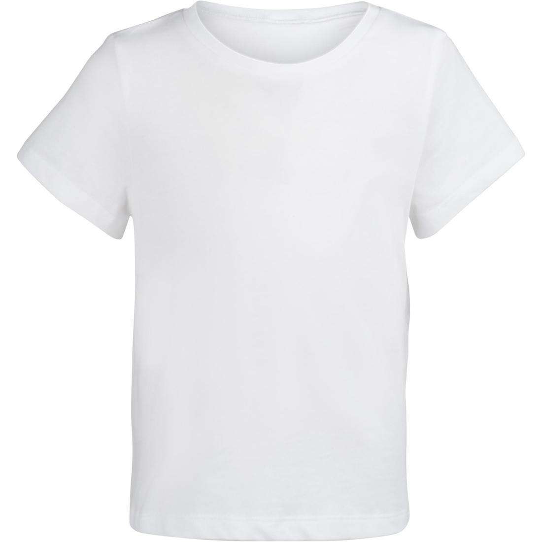 100 Baby Gym Short-Sleeved T-Shirt, White, , large image number 1