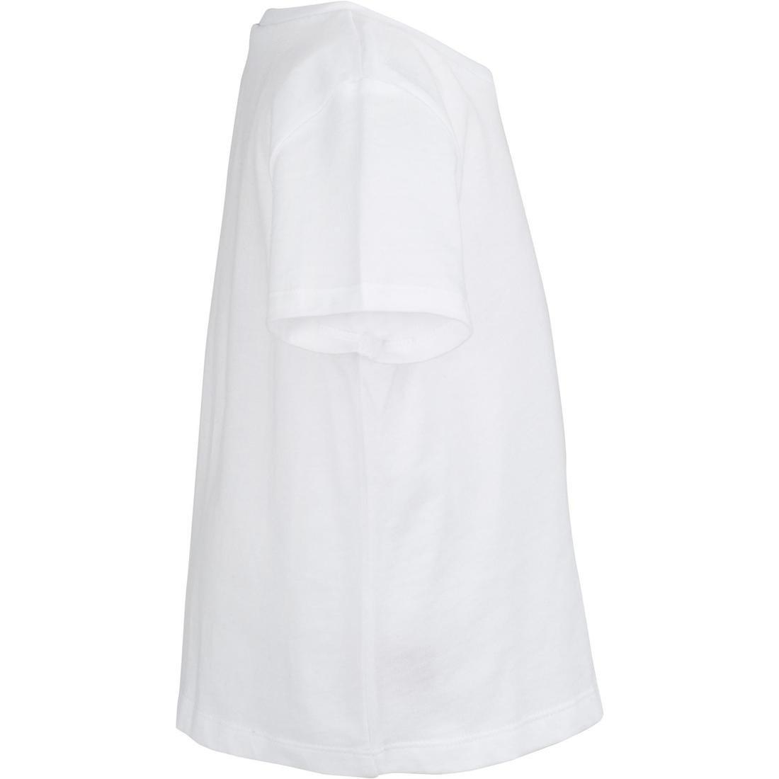 100 Baby Gym Short-Sleeved T-Shirt, White, , large image number 2