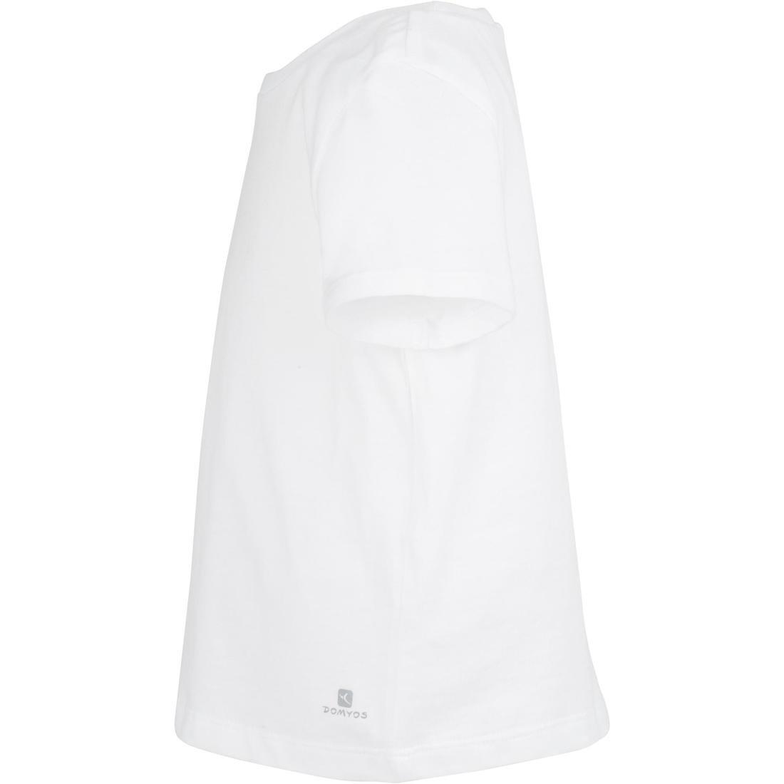 100 Baby Gym Short-Sleeved T-Shirt, White, , large image number 4