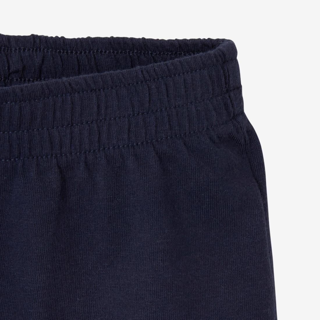 DOMYOS - Kids Basic Shorts, Navy Blue