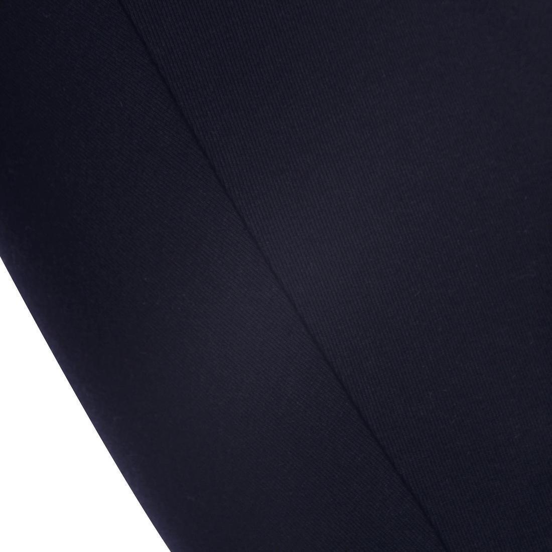 Girls' Basic Cotton Leggings, Black, No Color, large image number 3