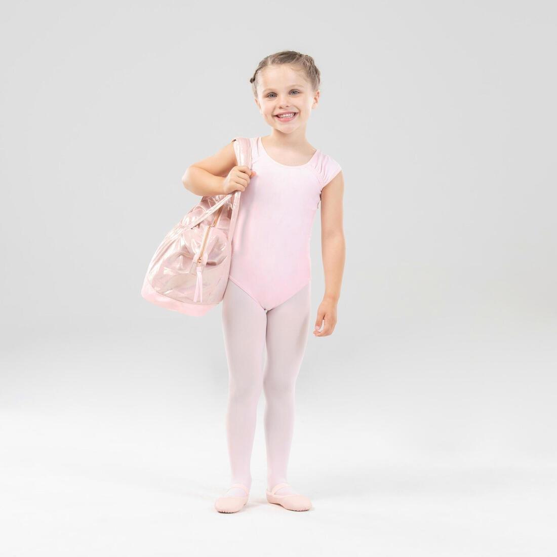 Girls Dance Bag - Rose Gold, Desert Rose, No Color, large image number 1