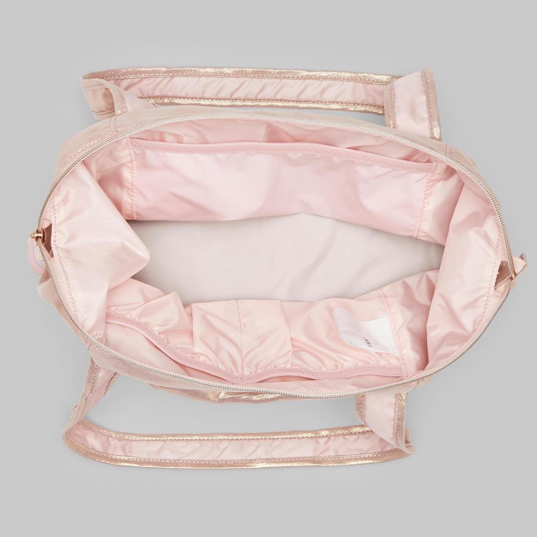 Girls Dance Bag - Rose Gold, Desert Rose, No Color, large image number 3