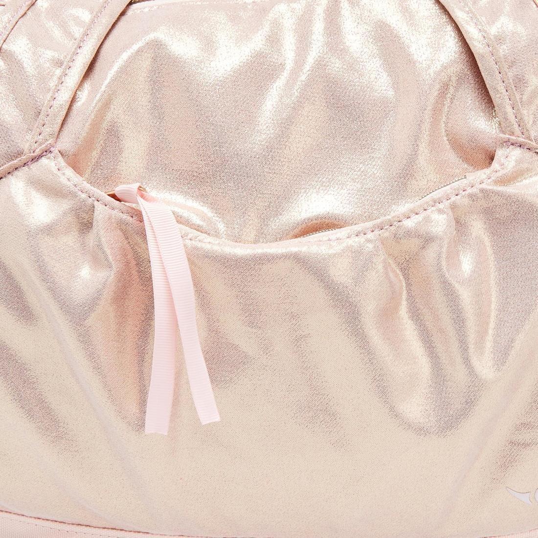 Girls Dance Bag - Rose Gold, Desert Rose, No Color, large image number 5