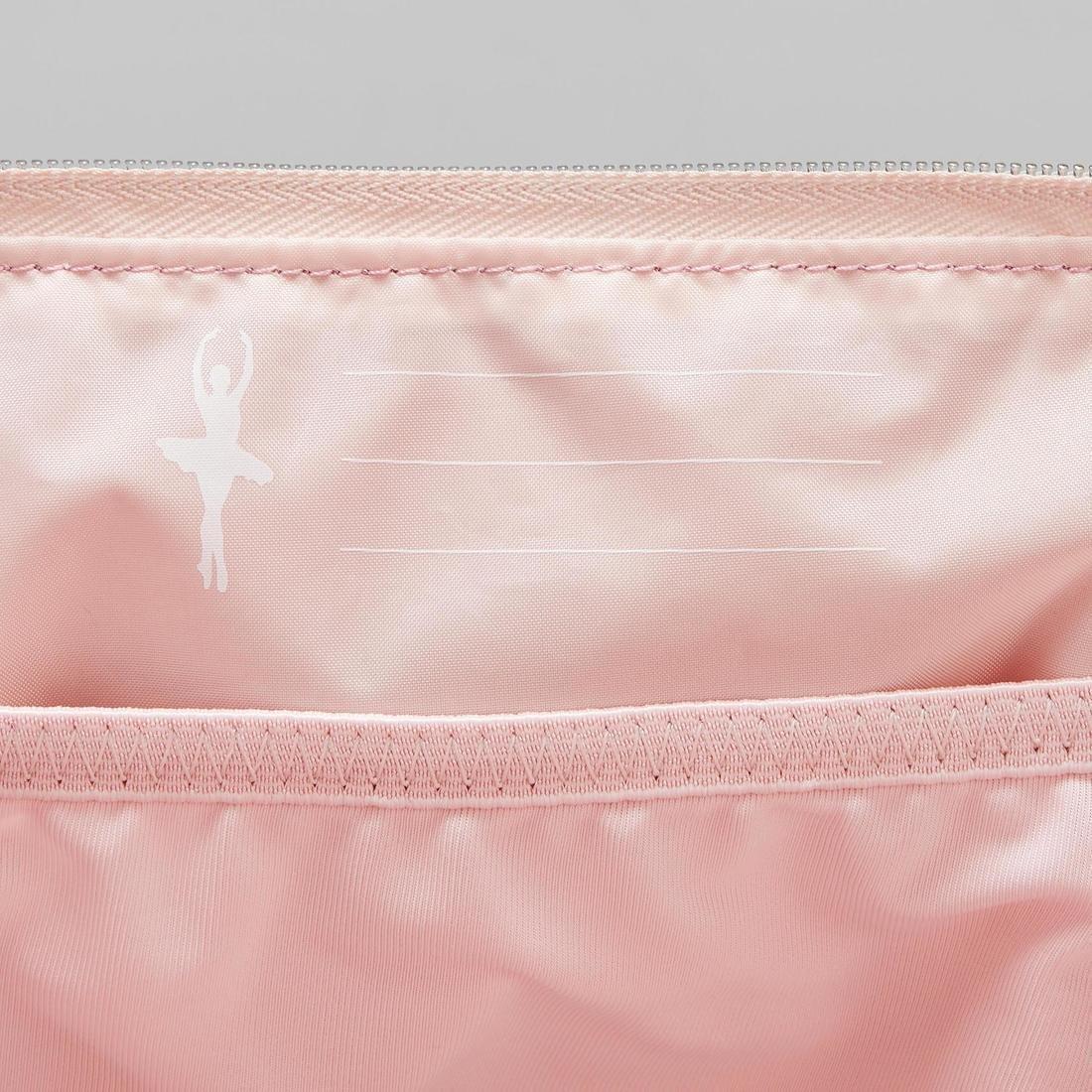 Girls Dance Bag - Rose Gold, Desert Rose, No Color, large image number 7