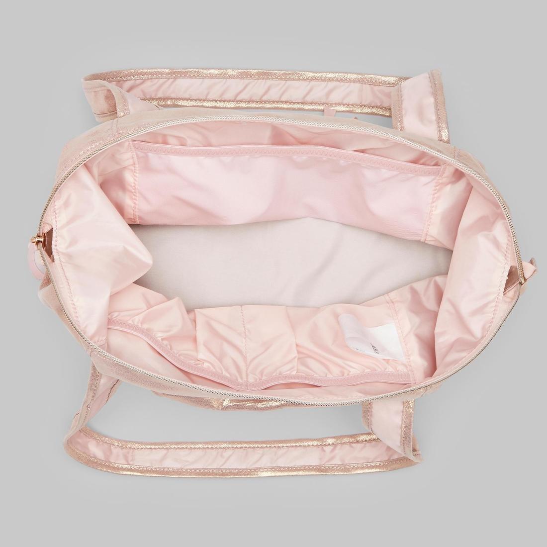 Girls Dance Bag - Rose Gold, Desert Rose, No Color, large image number 10
