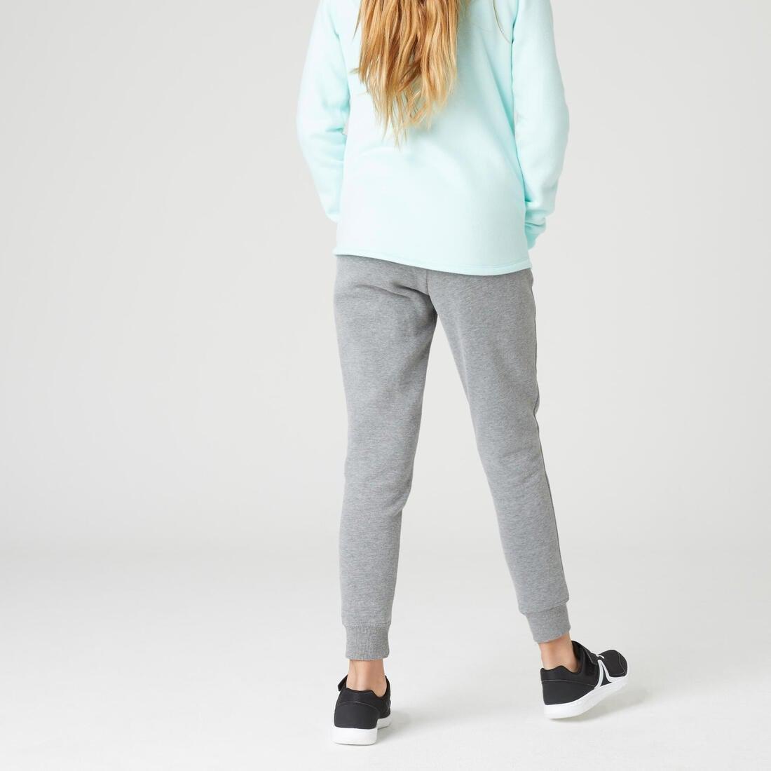 Kids Basic Jogging Bottoms with Pockets, Black, , large image number 10