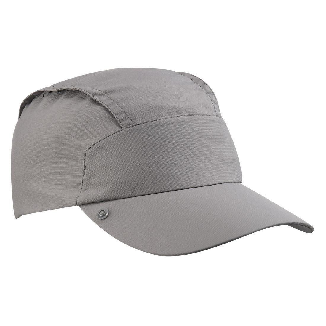 FORCLAZ - Anti-UV Cap with Neck Protection MT900, Linen