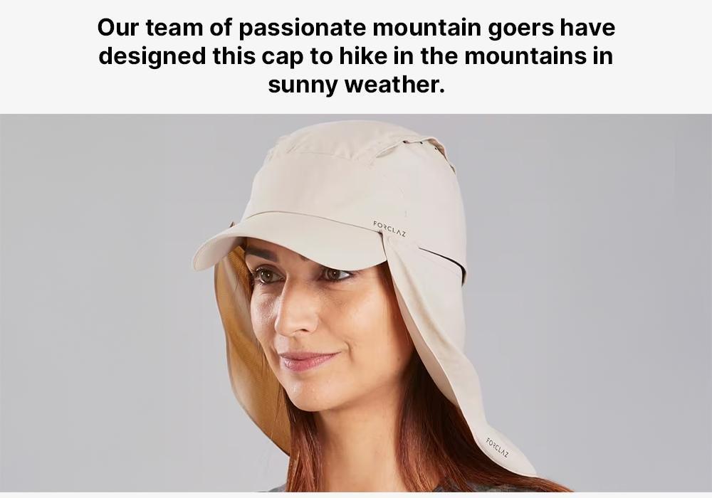 Anti-UV Cap with Neck Protection MT900, Linen, No Color, large image number 19