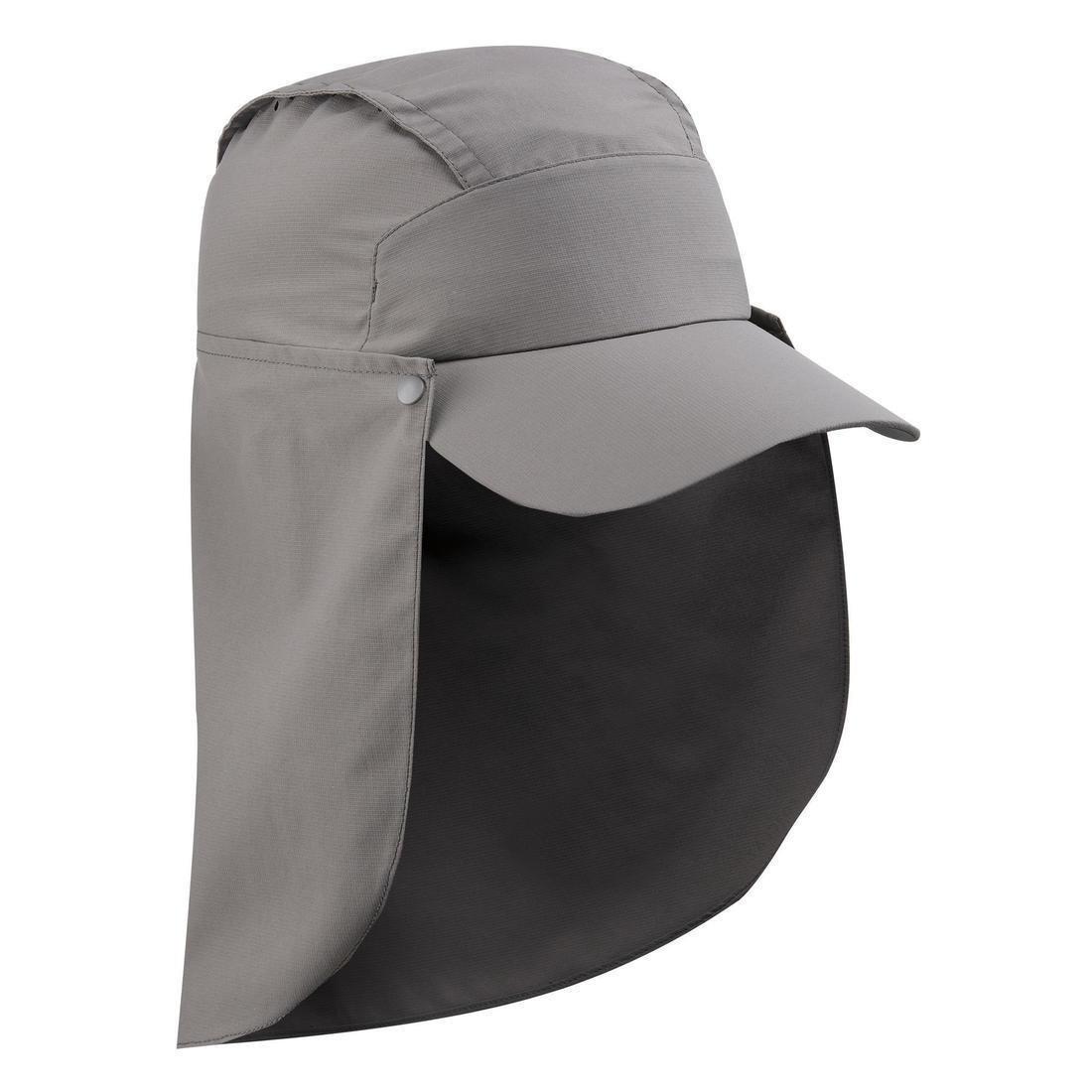 Anti-V Cap With Removable Neck Protection Trek 900, Granite, , large image number 0