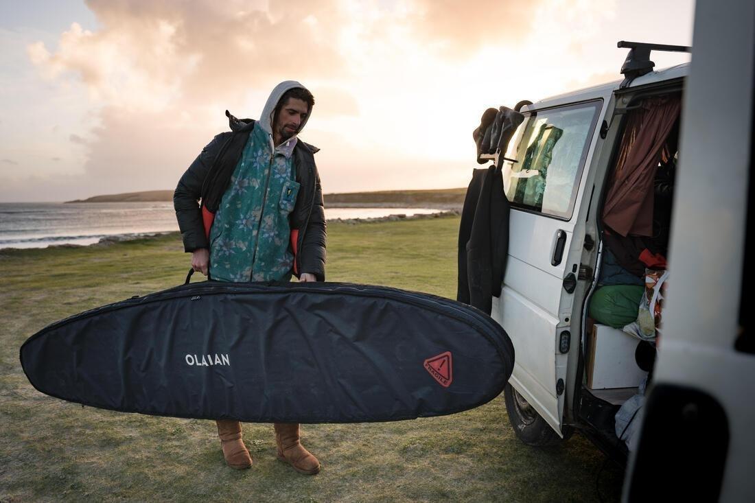 Travel Bag For Longboard Up To 9'6, No Color, large image number 10