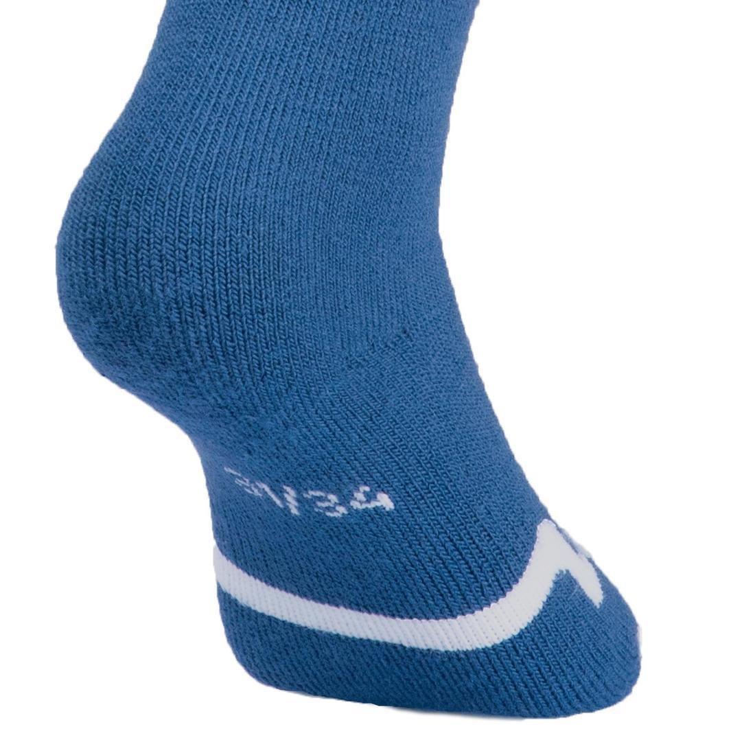Children's First Heat Ski Socks, Deep Navy, , large image number 5