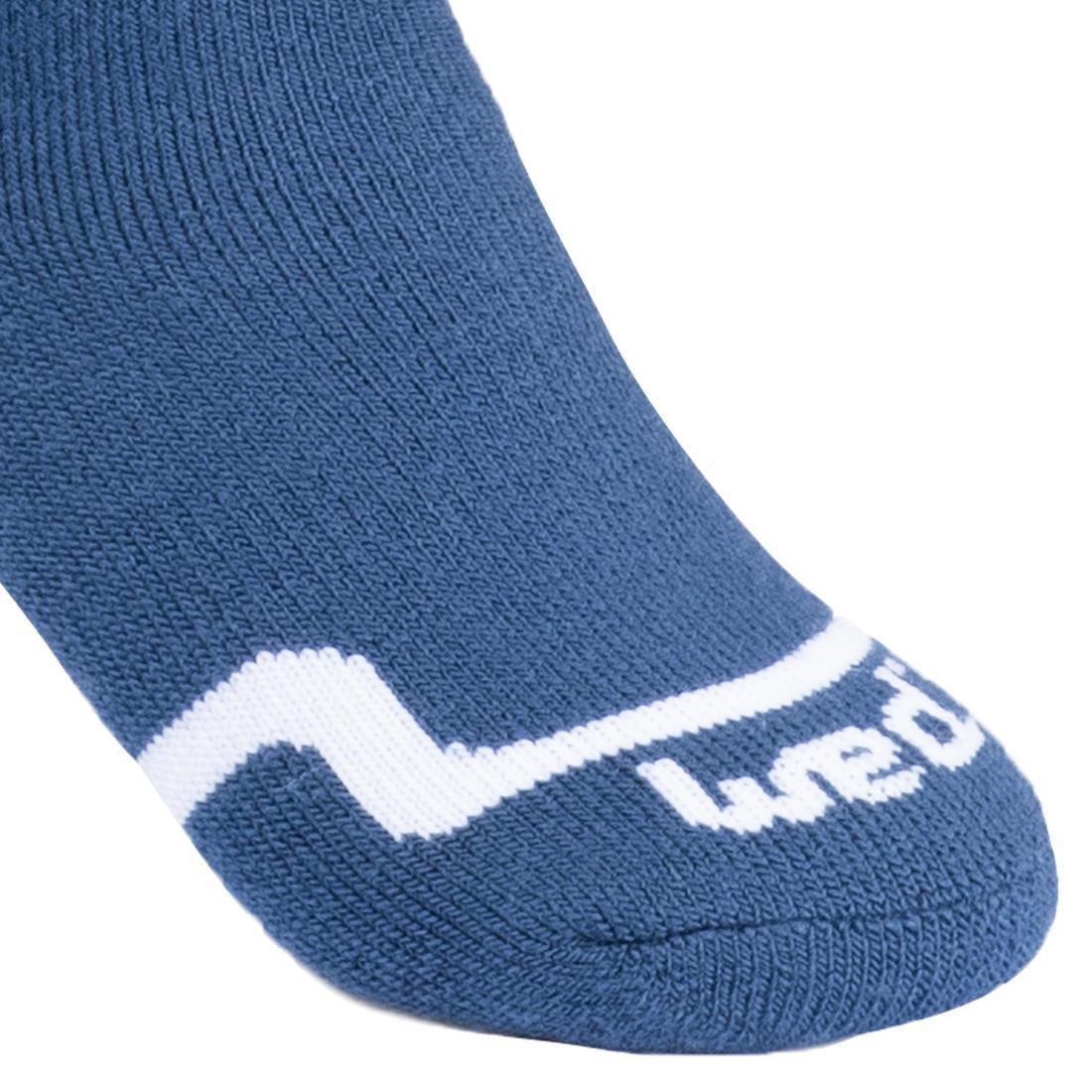 Children's First Heat Ski Socks, Deep Navy, , large image number 10