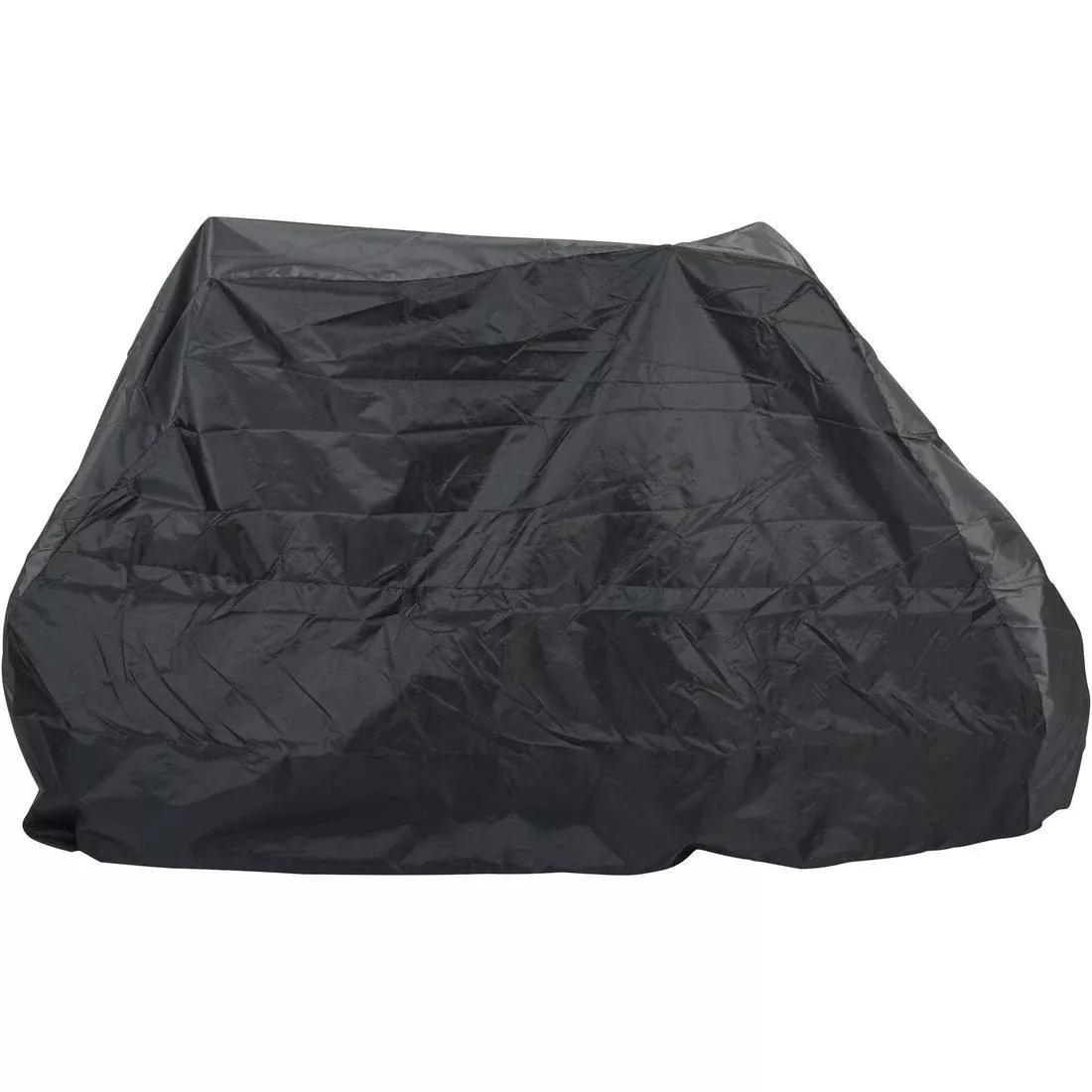 DECATHLON - Protective Cover For 2 Bikes, Black