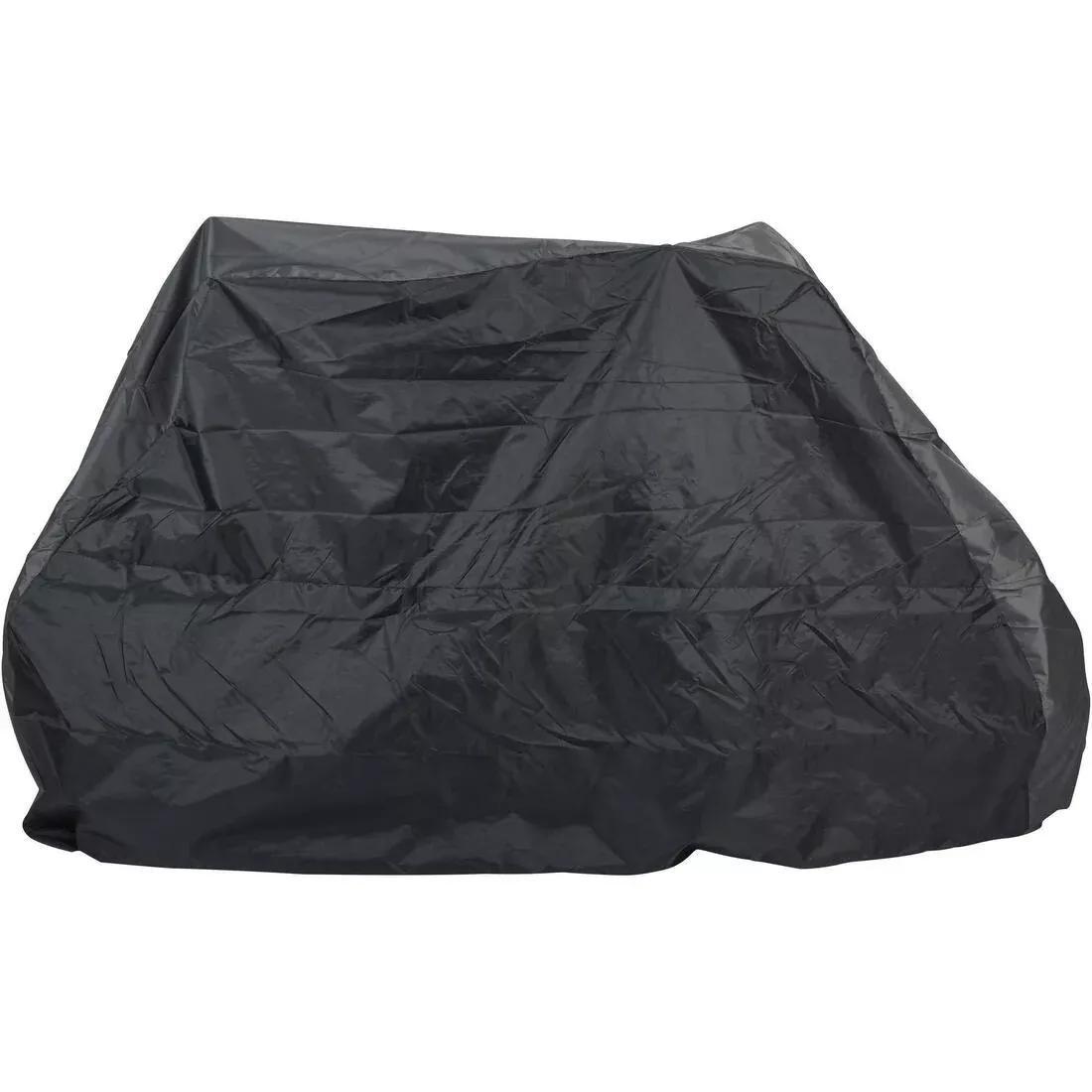 Protective Cover For 2 Bikes, Black, No Color, large image number 0