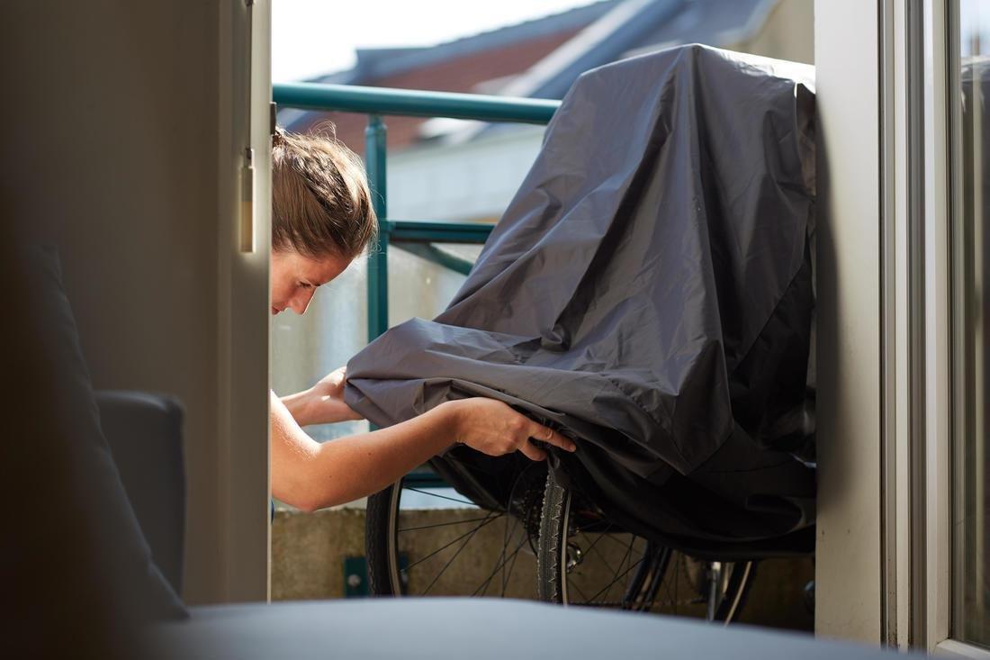 Protective Cover For 2 Bikes, Black, No Color, large image number 7