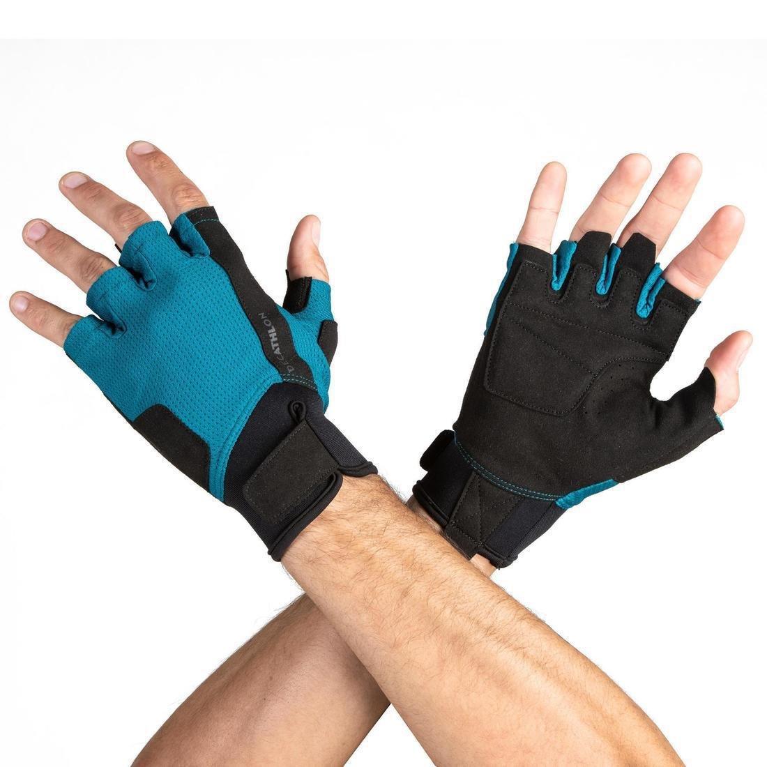 500 Weight Training Glove, Deep Blue, No Color, large image number 4