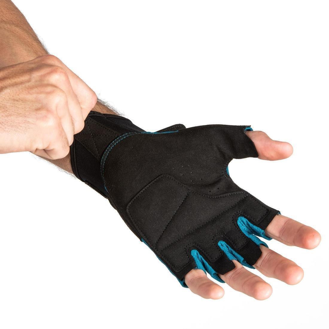 500 Weight Training Glove, Deep Petrol Blue, , large image number 9