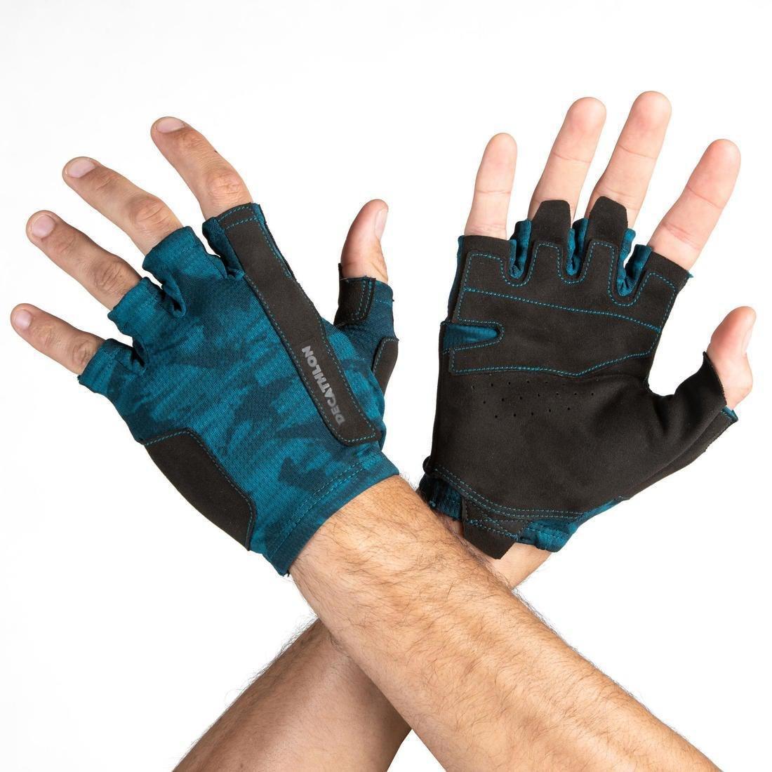 Weight Training Glove, Blue, No Color, large image number 8