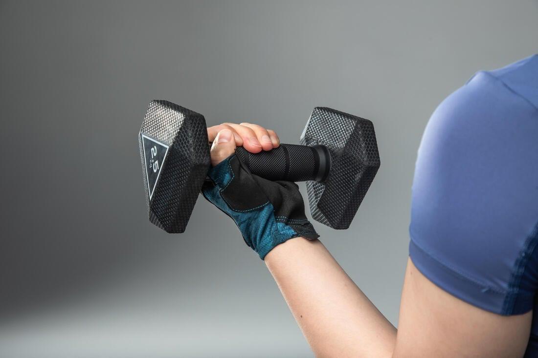 Weight Training Glove, Blue, No Color, large image number 9