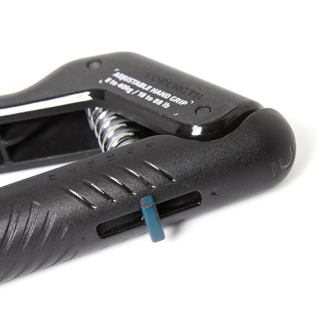 Adjustable Handgrip 8 - 40 Kg, Black, No Color, large image number 1