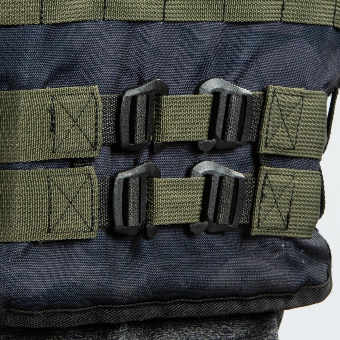 Strength and Cross Training Weighted Vest, Black, No Color, large image number 12
