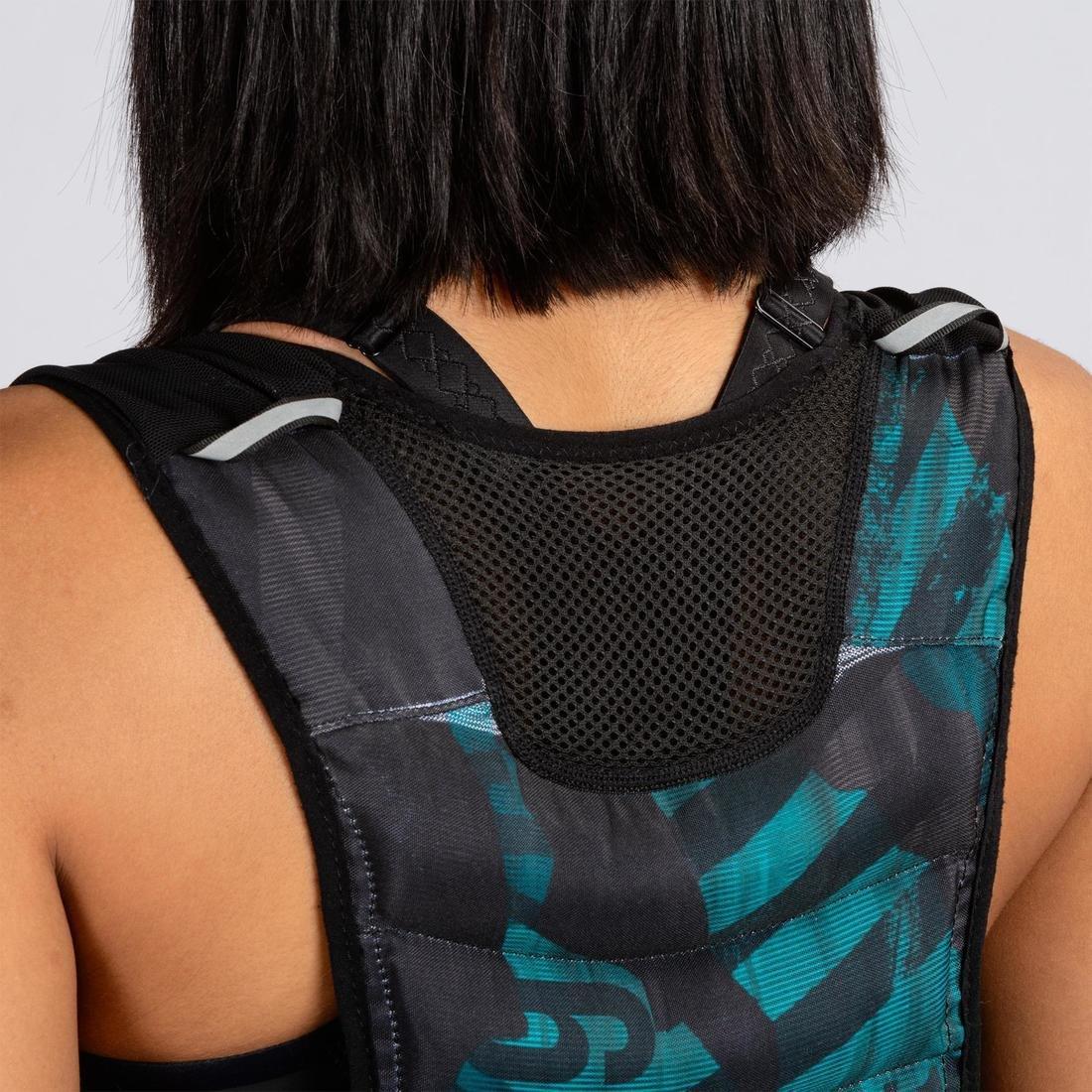 Strength Training Weighted Vest, Black, No Color, large image number 8
