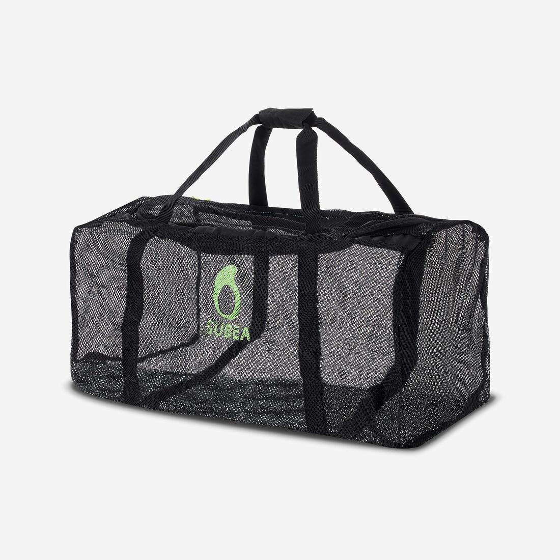 Unisex Mesh Scuba Diving Bag, Black, No Color, large image number 0