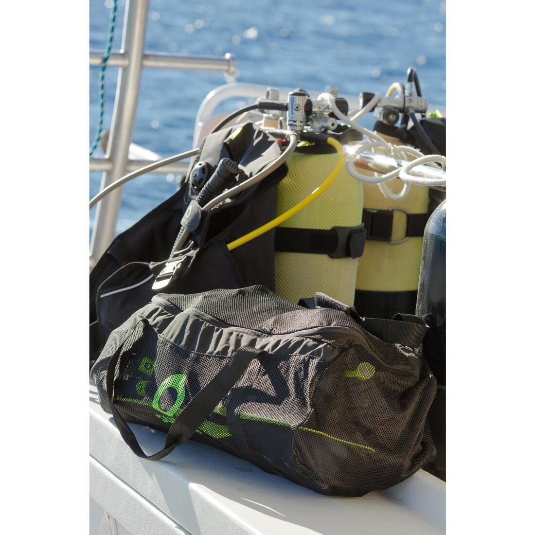 Mesh Scuba Diving Bag, Black, No Color, large image number 1