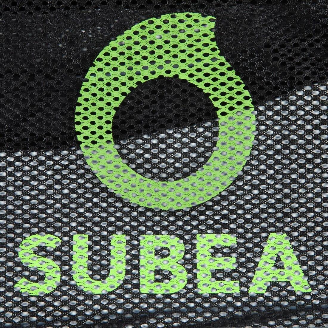 SUBEA - Mesh Scuba Diving Bag, Black