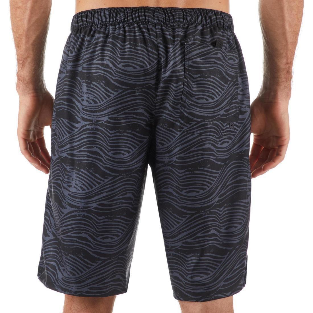 100 Long Surfing Boardshorts Cloud, Black, No Color, large image number 5