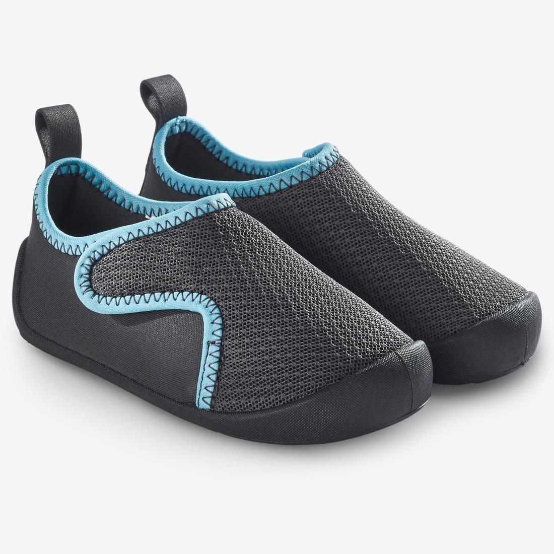 DOMYOS - Kids Gym Eco-Designed Bootees, Grey