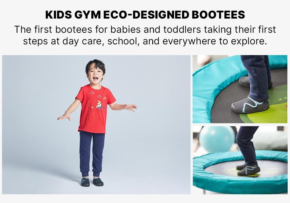 Kids Gym Eco-Designed Bootees, Grey, , large image number 18